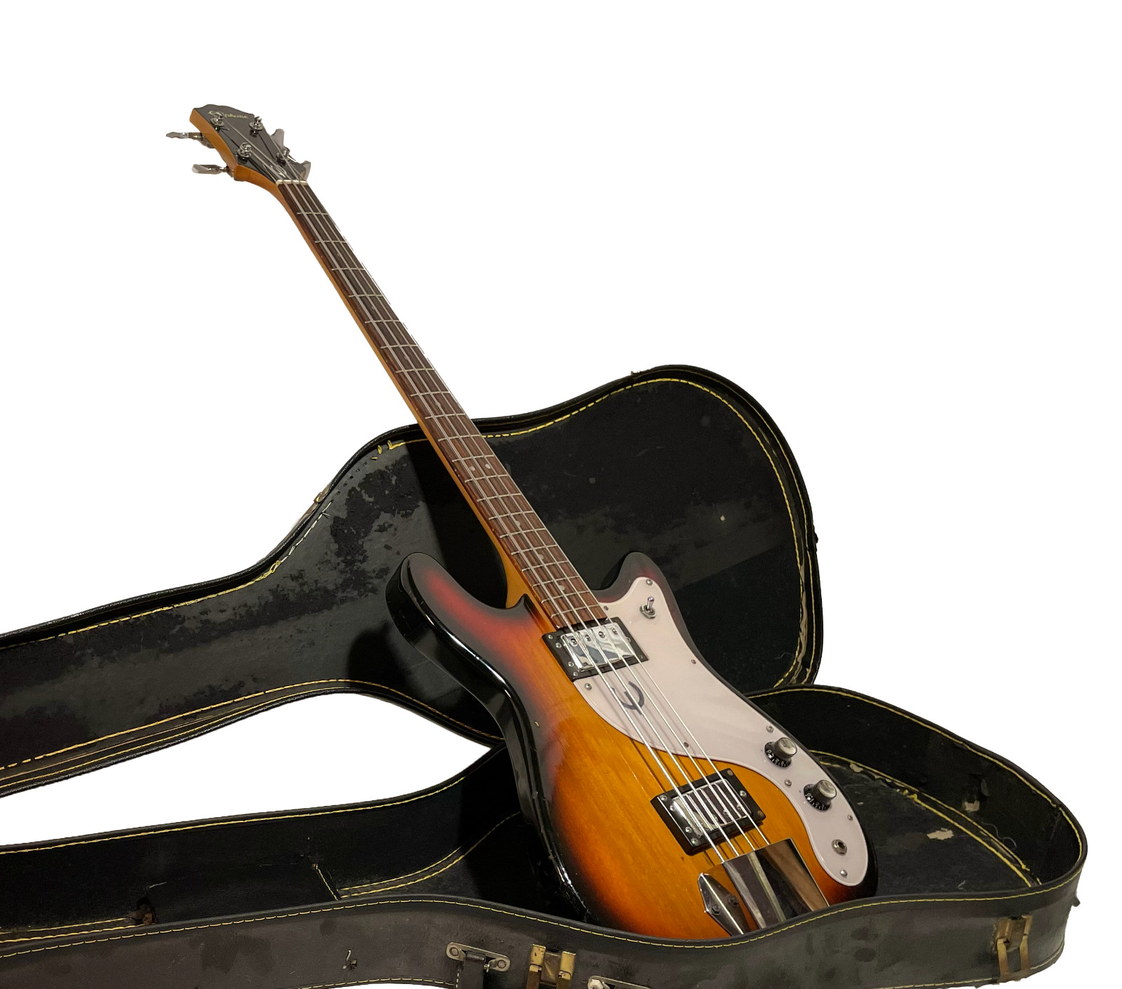 Epiphone ET-285 1972-1977 Vintage Bass Sunburst MIJ Good Condition