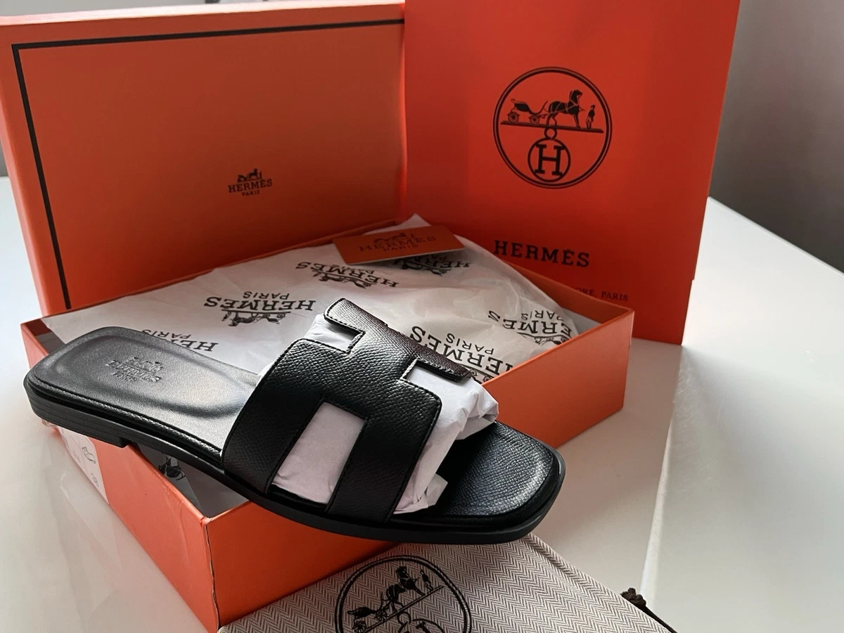 Sandales Compensées FOOTSIDE Cuir Noir Taille 38 - Scratch, Talon Haut, Occasion TBE