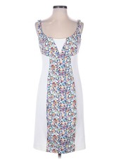 Versace Women White Casual Dress 44 italian