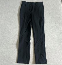 Quince Pants Womens Small Black Straight Leg Stretch Business Casual Office Work