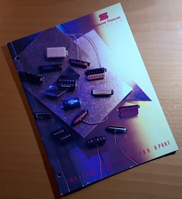 Seymour Duncan Pickups vintage catalogue - 1980s / 90s, maybe
