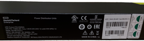 HP 3.6kVA 12out WW bPDU Power Supply Strip Server - Picture 2 of 2