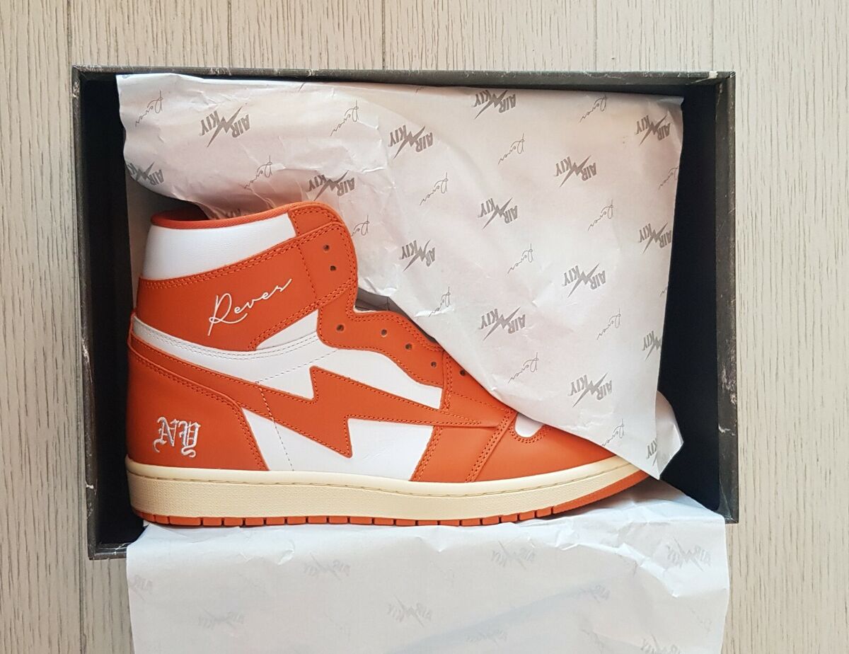 DS Reves Paris x AIR KIY 85 HI size 13. Orange White Sail DS Reves Paris x AIR KIY 85 HI size 13. Orange White Sail