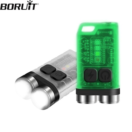 BROUIT V3 900LM Pocket LED Flashlight Magnetic Work Light Torch USB Rechargeable - Picture 11 of 21