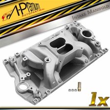 A-premium Small Block Air Gap Intake Manifold For Chevy Sbc Vortec V8 283 307 A-premium Small Block Air Gap Intake Manifold For Chevy Sbc Vortec V8 283 307