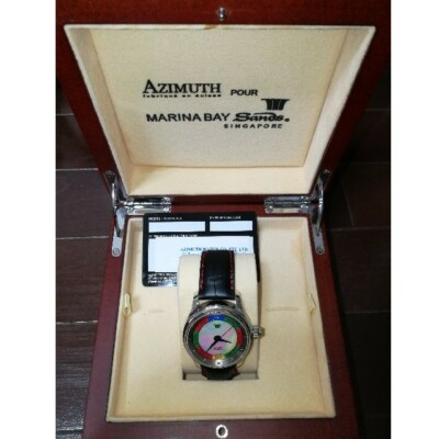 AZIMUTH Baccarat Marina Bay Sands Kollaboration Limitierte Uhr