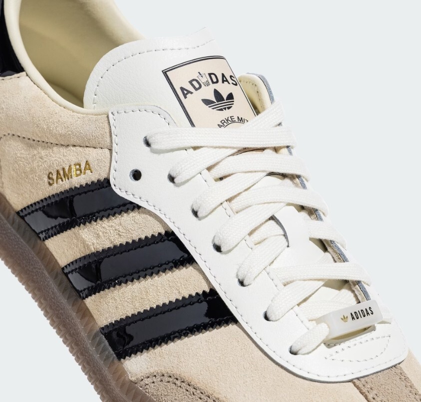 New Adidas Samba OG 'Bubble Tea Taipei Exclusive' - Sand