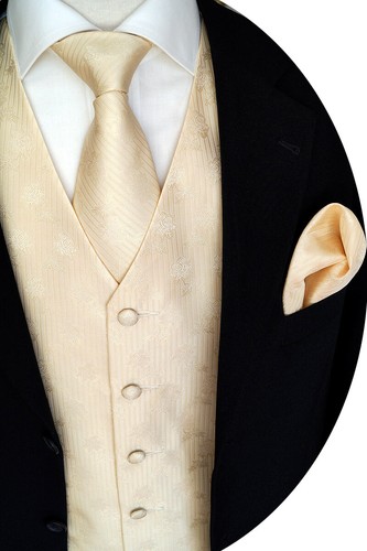 Hochzeitsweste OHNE Plastron, Einstecktuch und Krawatte, Nr.4.1 - Picture 4 of 6