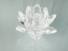 Statua Swarovski 011867 ninfea portacandele Ø 8,5 cm ottime condizioni