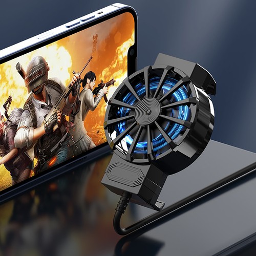 Phone Cooling Fan Mute Efficient Heat Dissipation Cell Phone Gaming Cooler Fan - Picture 2 of 10