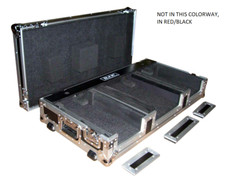 DJ Case for 12" Mixer and 2 Small CD Players DJK-CDI12BLKR