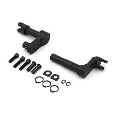 Fußrastenadapter Schwarz 2'', Harley-Davidson Custom, Forty Eight und Seventy Two