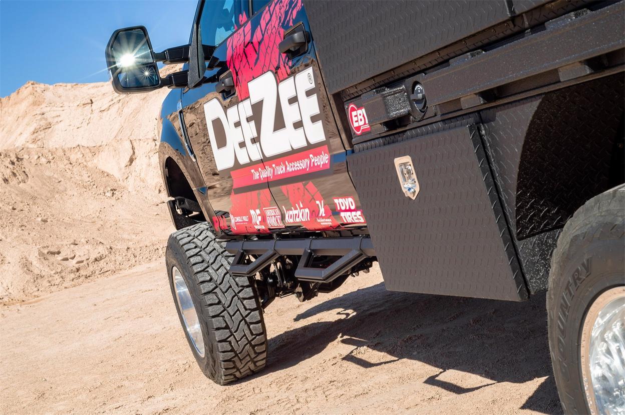 Dee Zee Hex Series Side Step +HEX SERIES/TXT BLACK SIDE STEP REGCAB (BRACKETS SO