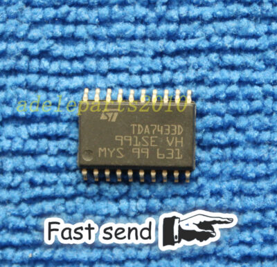 1pcs TDA7433D TDA7433 ST BASIC FUNCTION AUDIO PROCESSOR SOP-20