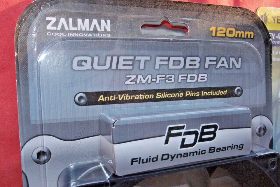 Lot of 6 new 120mm case fans; Kingwin and Zalman; LED PC computer - Image 4 of 4