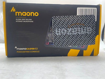 MaonoCaster E2 Podcasting Console Audio Interface | Open Box | Tested & Working
