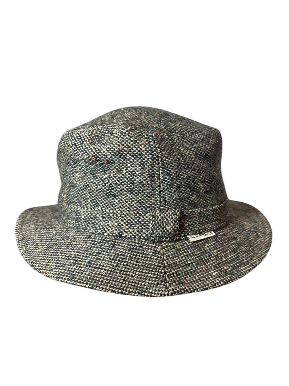 Vtg Wool Tweed Magee x The North Face Bucket Hat Retro 70s 80s Mens Festival