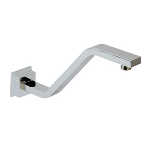 Chrome Square 320 Mm High Rise Shower Arm 