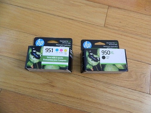 2024/3 SET 4 GENUINE HP 950XL 951 CARTRIDGE OFFICEJET PRO 8100 8600 FACTORY SEAL