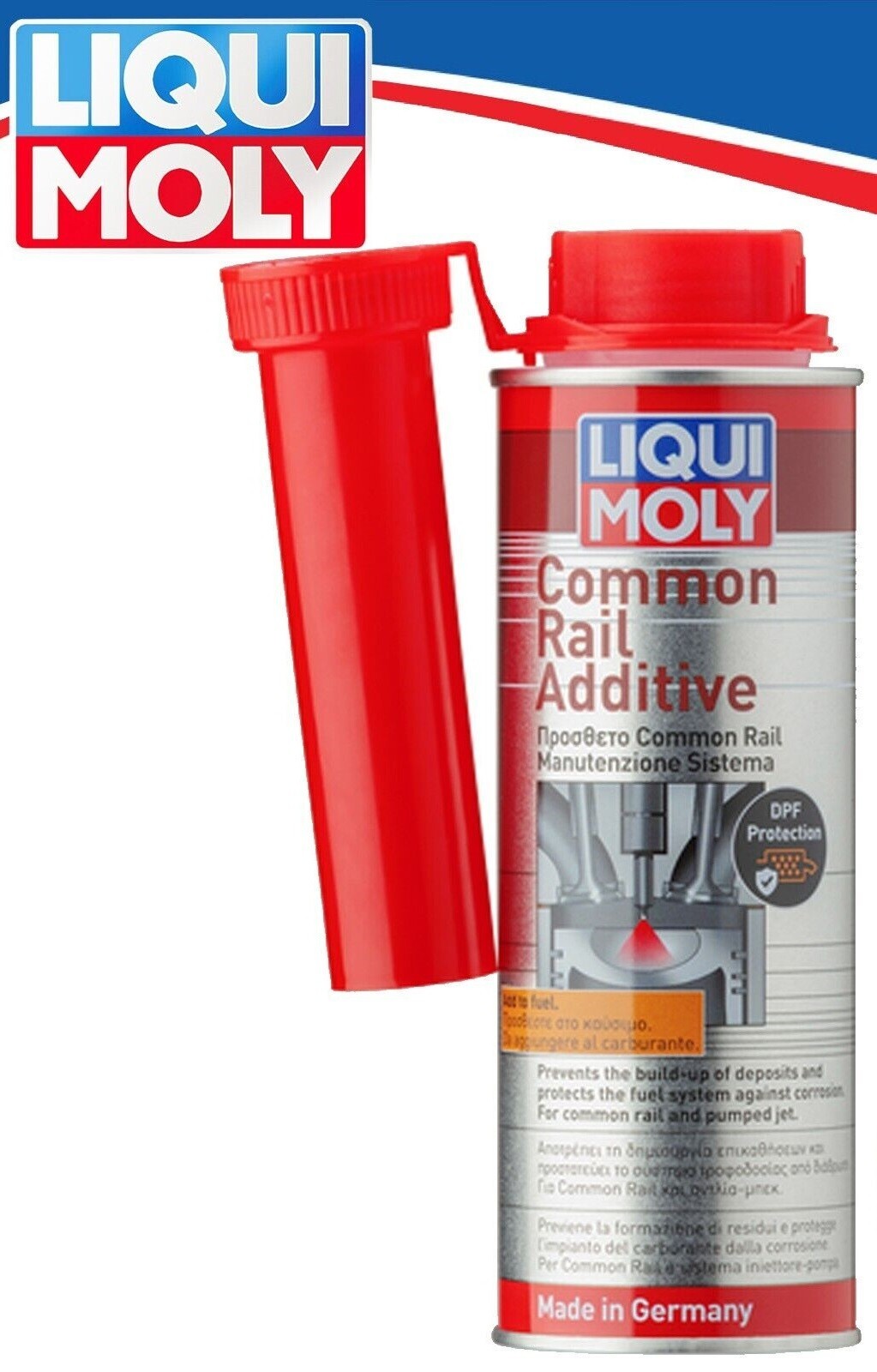 ADDITIVO LIQUI MOLY COMMON RAIL 8953 PER MOTORI DIESEL TDI TURBO DIESEL 250ML