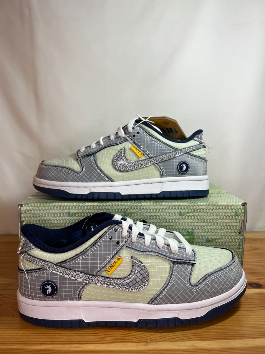 Nike Dunk Low Union Shoes Passport Pack Pistachio DJ9649-401 (X) Men\'s Sz 9 Nike Dunk Low Union Passport Pack Pistachio Men main image 3