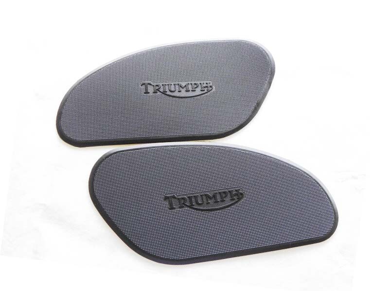RUBBER PETROL FUEL TANK KNEE PAD TRIUMPH 82-5401 & 82-5402 500 650