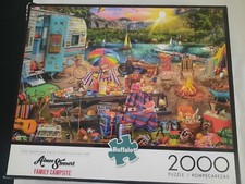 Buffalo Games - Aimee Stewart - Family Campsite - 2000 Piece Jigsaw Puzzle