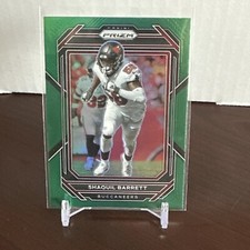 2022 Panini Prizm SHAQUIL BARRETT #278 Green Prizm BUCCANEERS