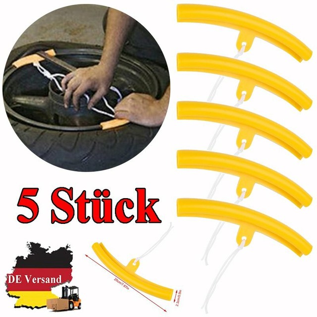 Felgenschutz Set 5-tlg - Reifen Montagehilfe Gegen Kratzer