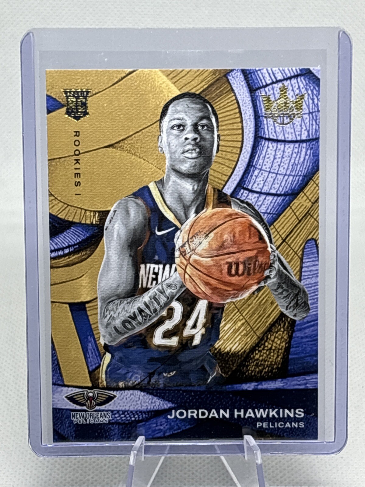 2023-24 Court Kings #71 Jordan Hawkins Pelicans Rookie NM+