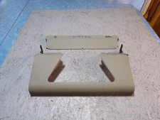 Vintage portable Royal Keystone typewriter body parts; ribbon lid & front panel thumbnail