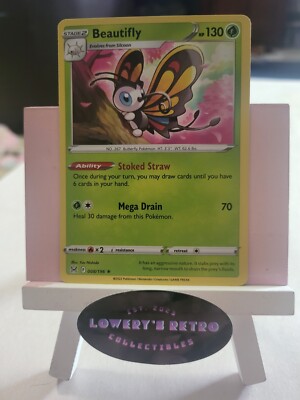 beautifly pokemon card value & Dustox 008/196 Lost Origin - Evolution 5 Set Lost Origin Singles Beautifly | Ozzie Collectables