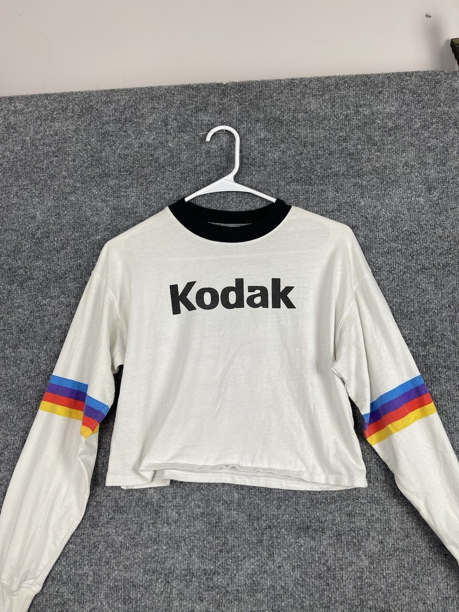 ★KODAK★ Breeze Light Color Film Crop T-Shirt Women IVORY $_57.JPG?set_id=880000500F