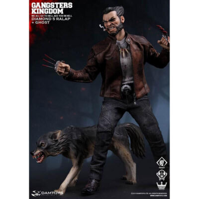 1/6 DAMTOYS GK011 Diamond 5-Ralap & Wolf-Ghost Action Figure Gangsters Kingdom