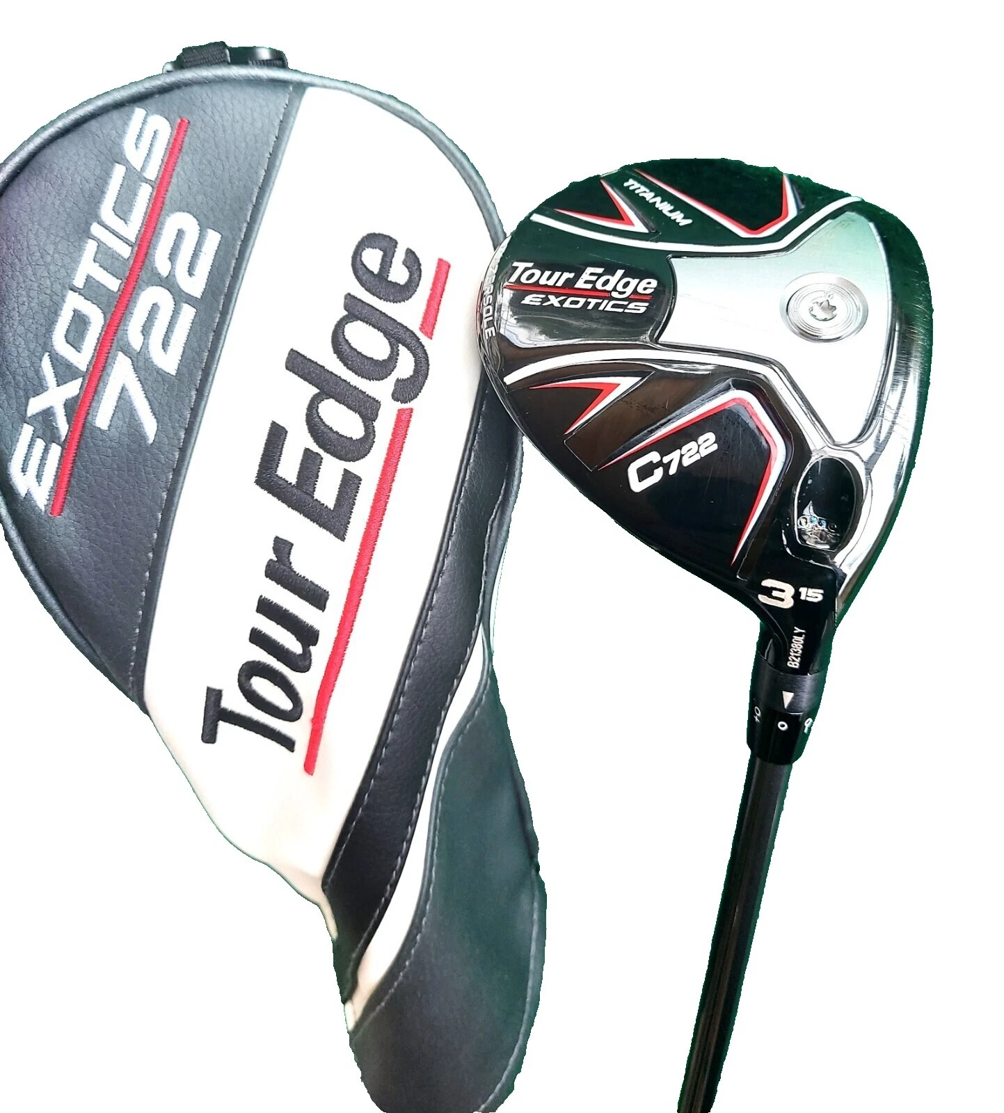 Palos de golf stiff Tour Edge Cabeza de titanio