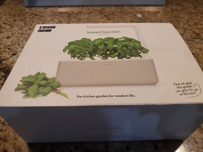 Click & Grow Smart Garden 3 Indoor LED Herb Garden With 3 Plant Pods SGS1US NEW