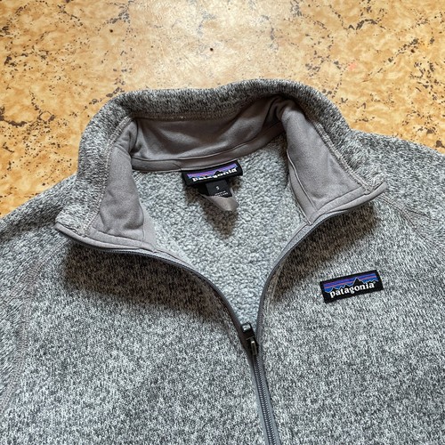Patagonia Women’s Gray Polyester Half-Zip Better Sweater – Size S - Picture 6 of 9