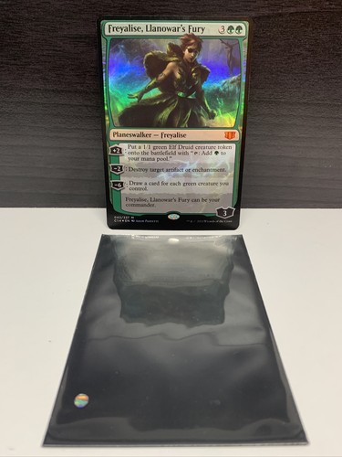 MTG Freyalise, Llanowar’s Fury 3 Oversized Planeswalker 043/337 Foil 2014