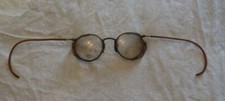 Vintage Saniglass Round Safety Glasses Motorcycle Goggles