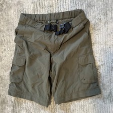 Boy Scouts BSA Boy  s Sz Small Switchback Uniform Shorts Only Green 