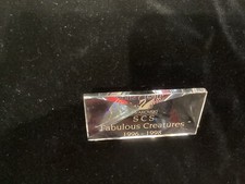 Swarovski “ SCS Fabulous Creatures 1996/1998” Small Advertising Display Plaque