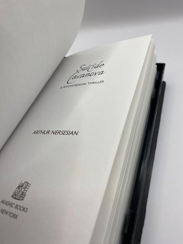 Selbstmord Cassanova - Arthur Nersesian - Roman - Erstausgabe - Bild 5 von 5