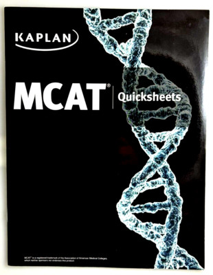 KAPLAN MCAT QUICKSHEETS - Kaplan