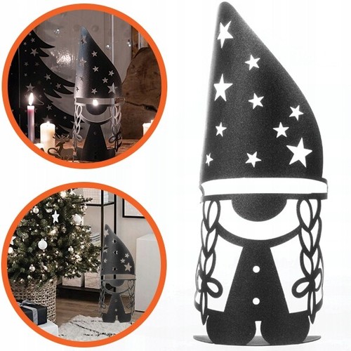 DEKO-ZWERG VOR DEM HAUS WEIHNACHTEN GARTEN WEIHNACHTEN ZWERG 3D - Bild 1 von 4