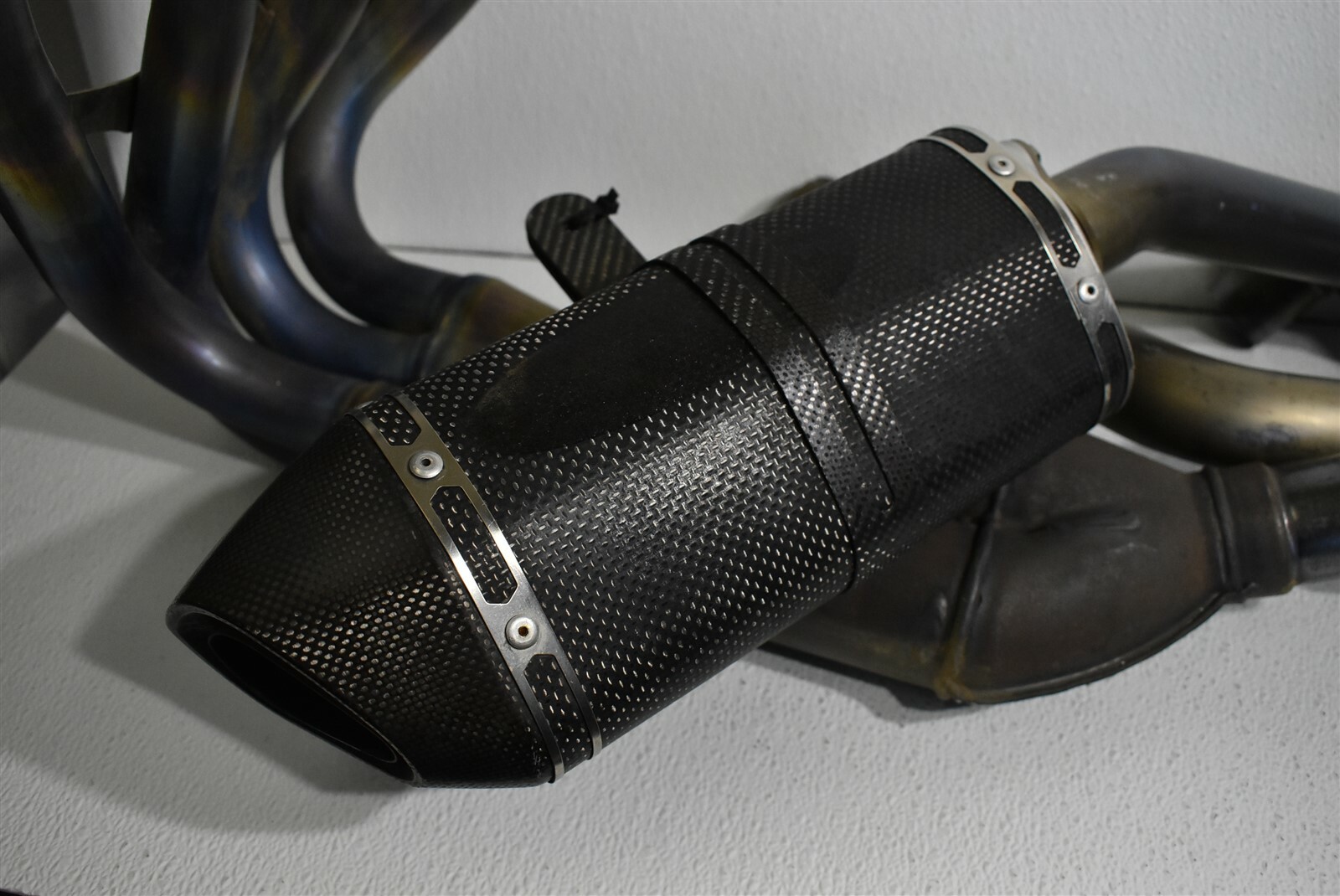 20062007 Kawasaki Ninja ZX1000D ZX10R AKRAPOVIC Titanium Carbon Dual