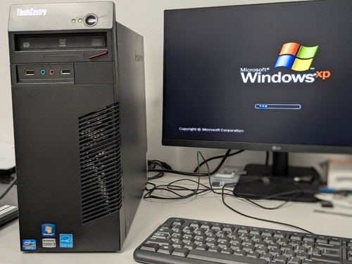 Lenovo ThinkCentre M72e i3-3220 8GB RAM 500GB Radeon HD 2400 PRO Windows XP SP3