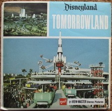 3 VIEW-MASTER PŁYTY 3D - DISNEYLAND | TOMORROWLAND
