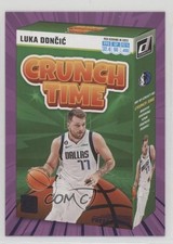 2023-24 Panini Donruss Crunch Time Purple Press Proof Luka Doncic #1 yf4