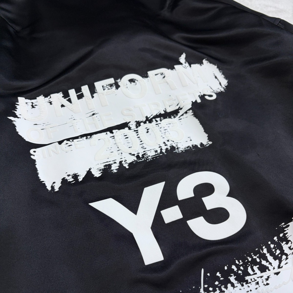 Y-3 Adidas Yohji Yamamoto 2025 Coach Jacket Black Lined Men's L