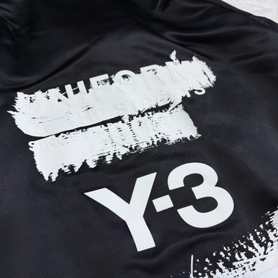 Y-3 Adidas Yohji Yamamoto 2025 Coach Jacket Black Lined Men's L